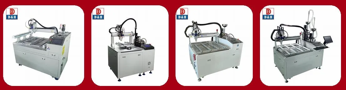Macchina di dosaggio di poliuretano epoxide AB Componente Silicone Dispensing Machine High Precision Glue Potting Machine 1