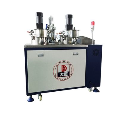 Sistema di distribuzione a due componenti per la miscelazione del silicone e dell'epossidio