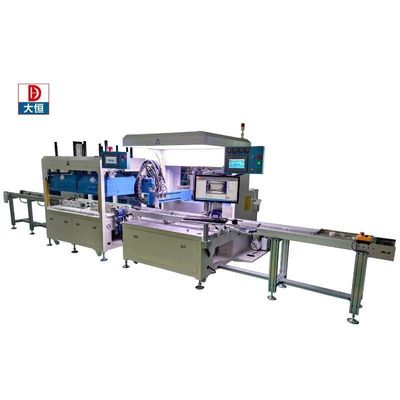 Macchina di distribuzione di colla visiva ad alta precisione CCD automatica a cupola con camera a vuoto